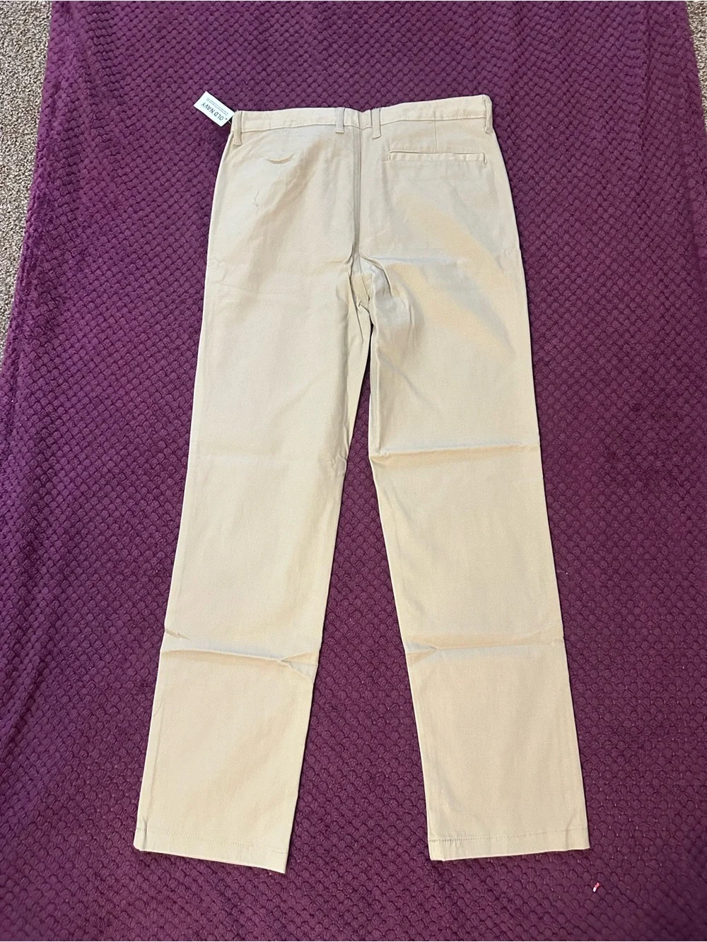 Kids Classic Straight Fit and Slim Chino Pants - Beige
